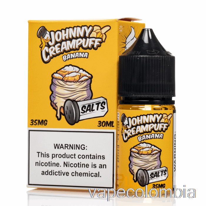 Vape Recargable Banana - Sales Johnny Creampuff - 30ml 35mg